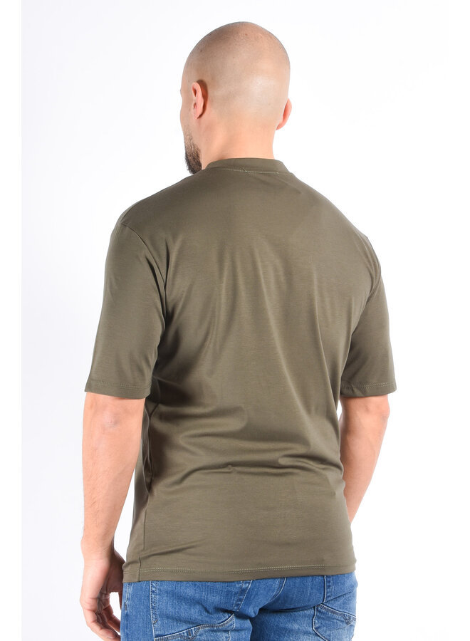 Mercerised Luxe T-shirt Deep Green