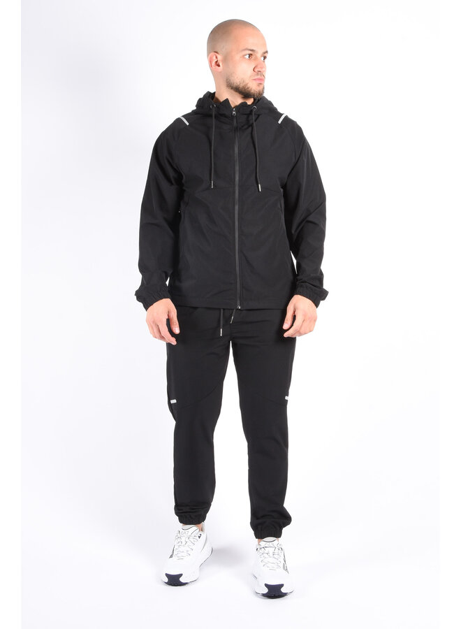 Premium Dynamic Stretch Tracksuit “Vanish” Black