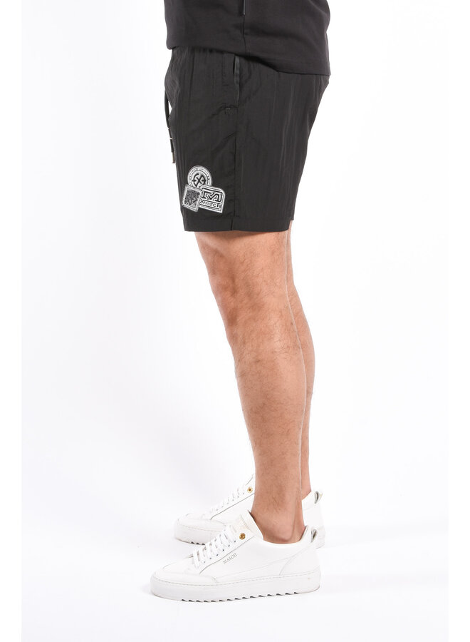 XPLCT STUDIOS SS25 - Future Swimshorts - Black