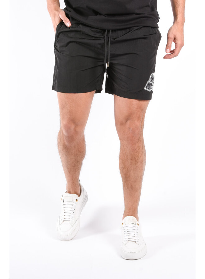 XPLCT STUDIOS SS25 - Future Swimshorts - Black