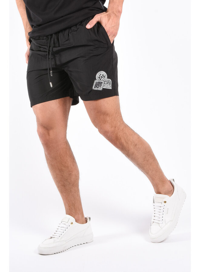 XPLCT STUDIOS SS25 - Future Swimshorts - Black