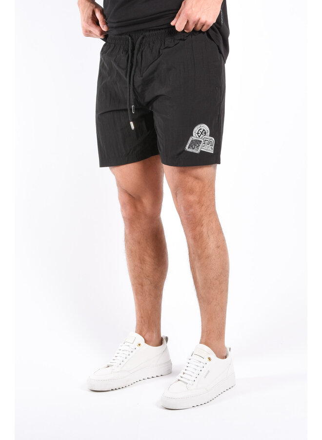 XPLCT STUDIOS SS25 - Future Swimshorts - Black