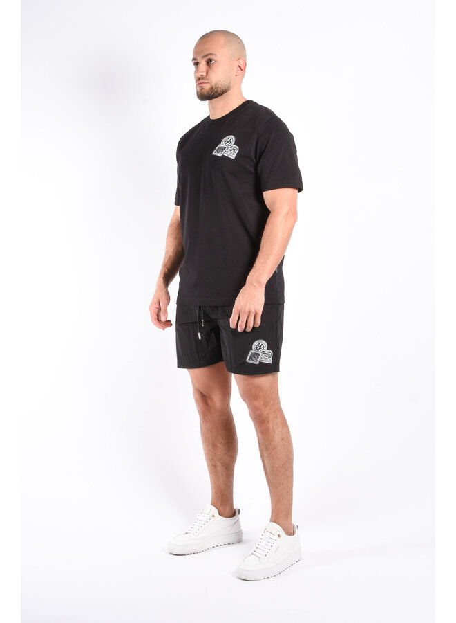 XPLCT STUDIOS SS25 - Future Swimshorts - Black