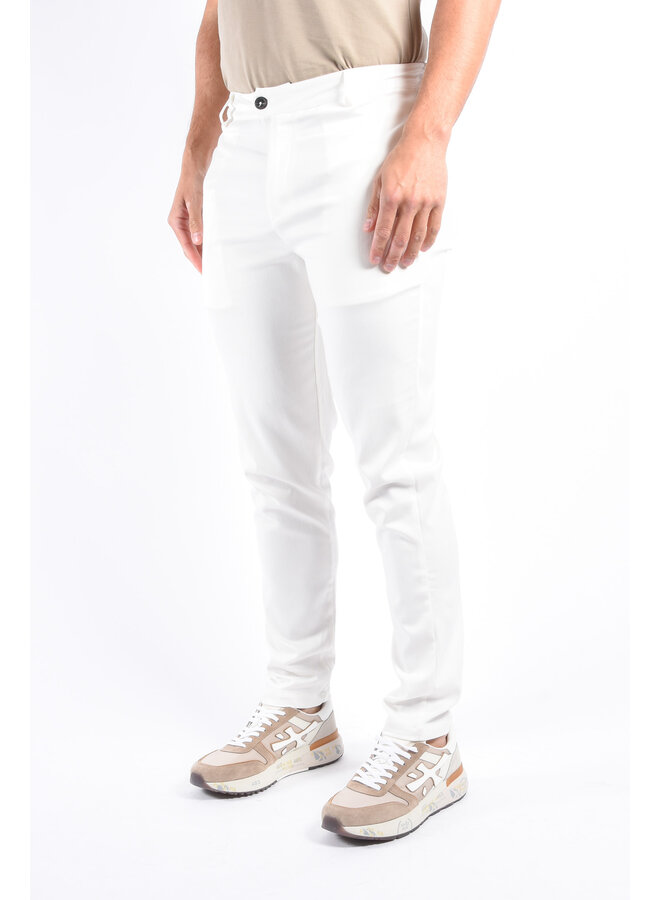 Dynamic Stretch Trousers "Aurelio" White