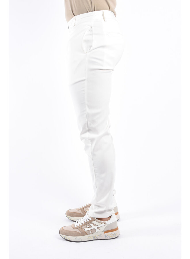 Dynamic Stretch Trousers "Aurelio" White