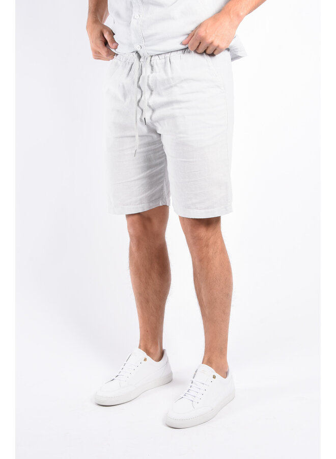 Premium Linnen Shorts "Nuoro" Light Grey