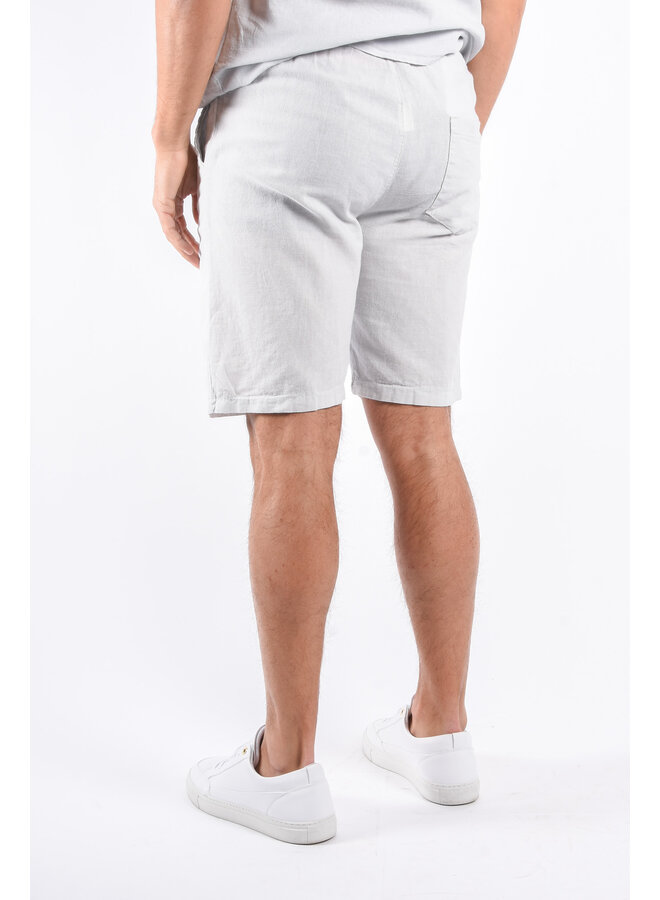 Premium Linnen Shorts "Nuoro" Light Grey