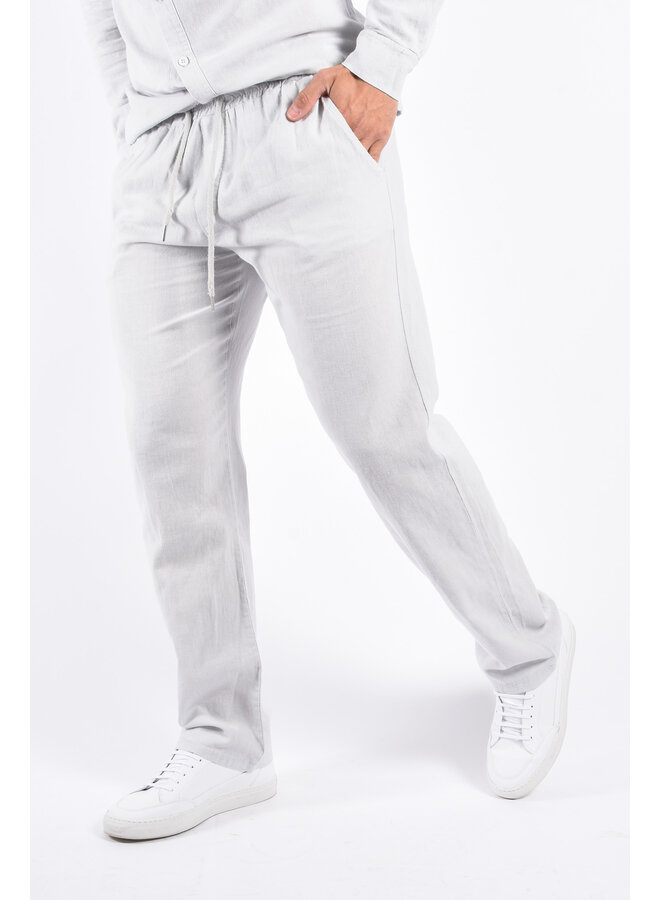 Premium Linnen Trousers “Venta” Light Grey