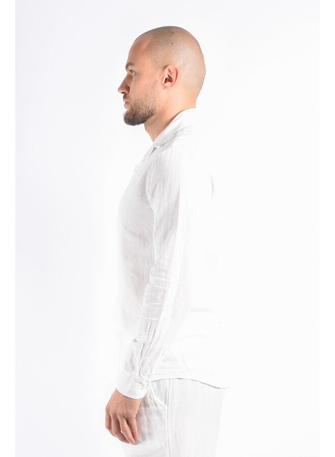 Premium Linnen Shirt "Terme" White