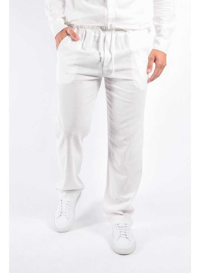 Premium Linnen Trousers “Venta” White