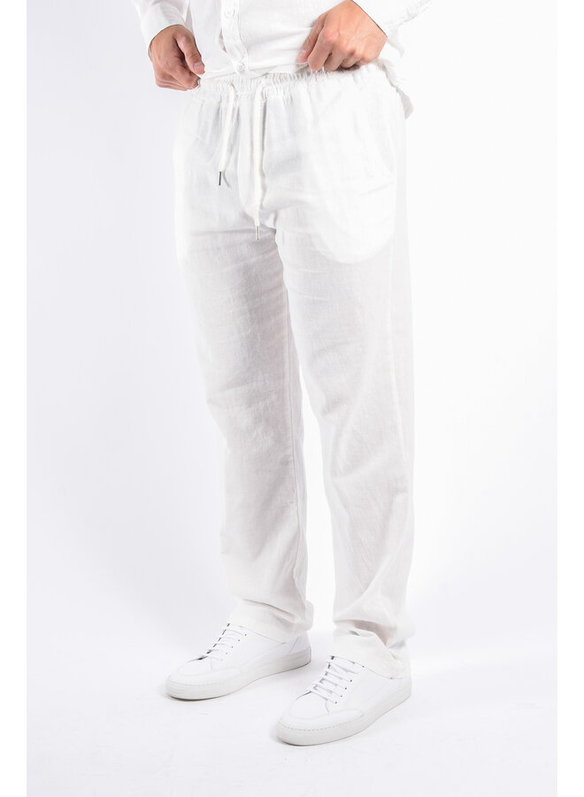 Premium Linnen Trousers “Venta” White