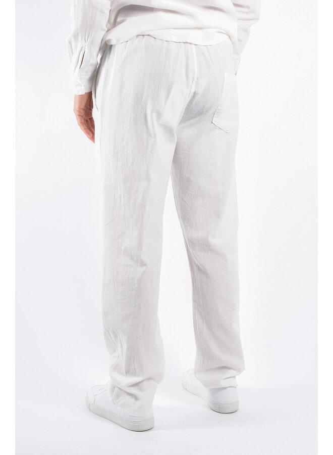 Premium Linnen Trousers “Venta” White