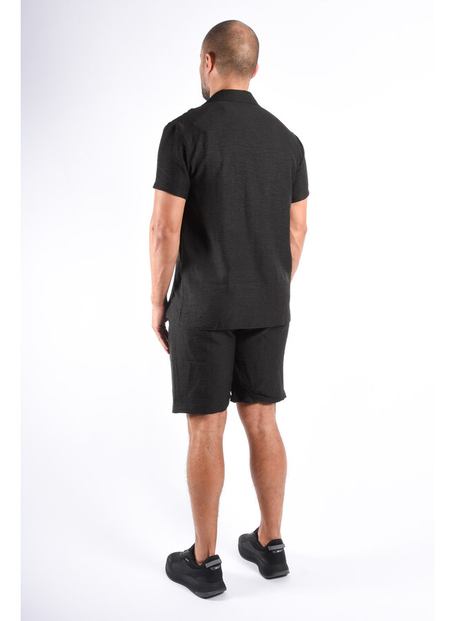 Premium Summer Short Set "Cilo" Black