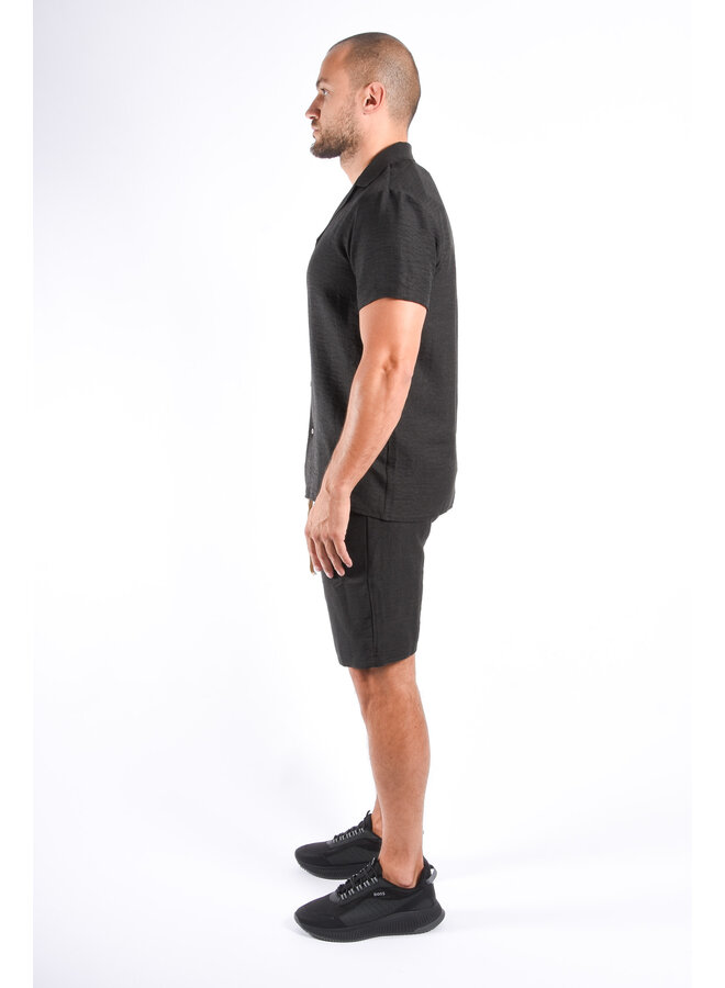 Premium Summer Short Set "Cilo" Black