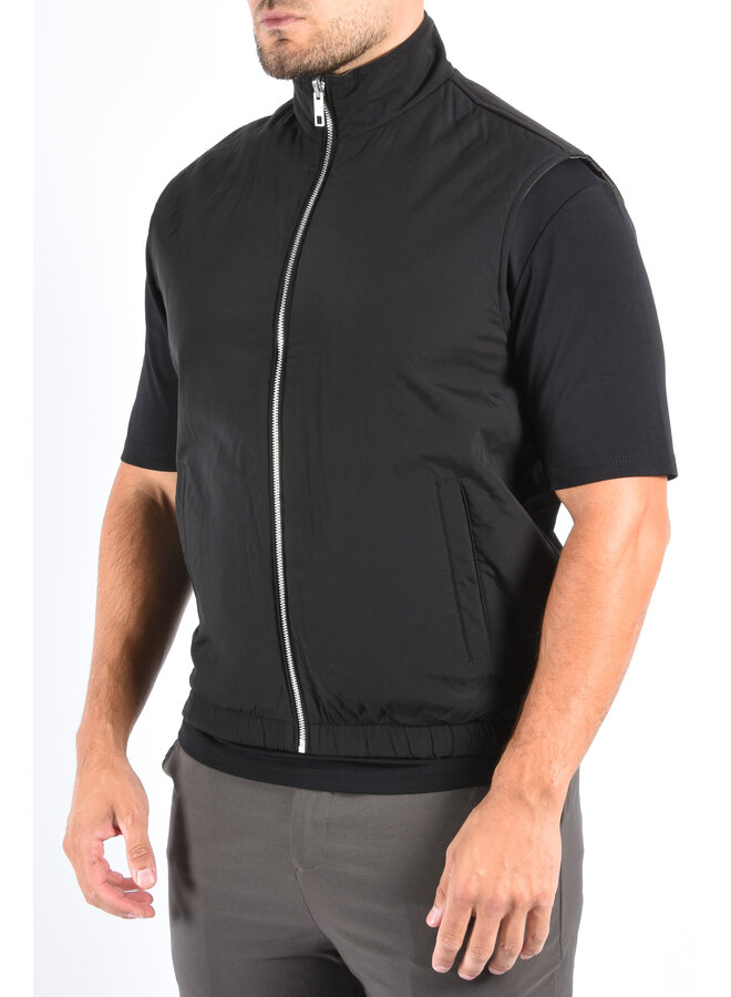 Premium Reversible Insulated Bodywarmer "Varallo" Black / Deep Brown