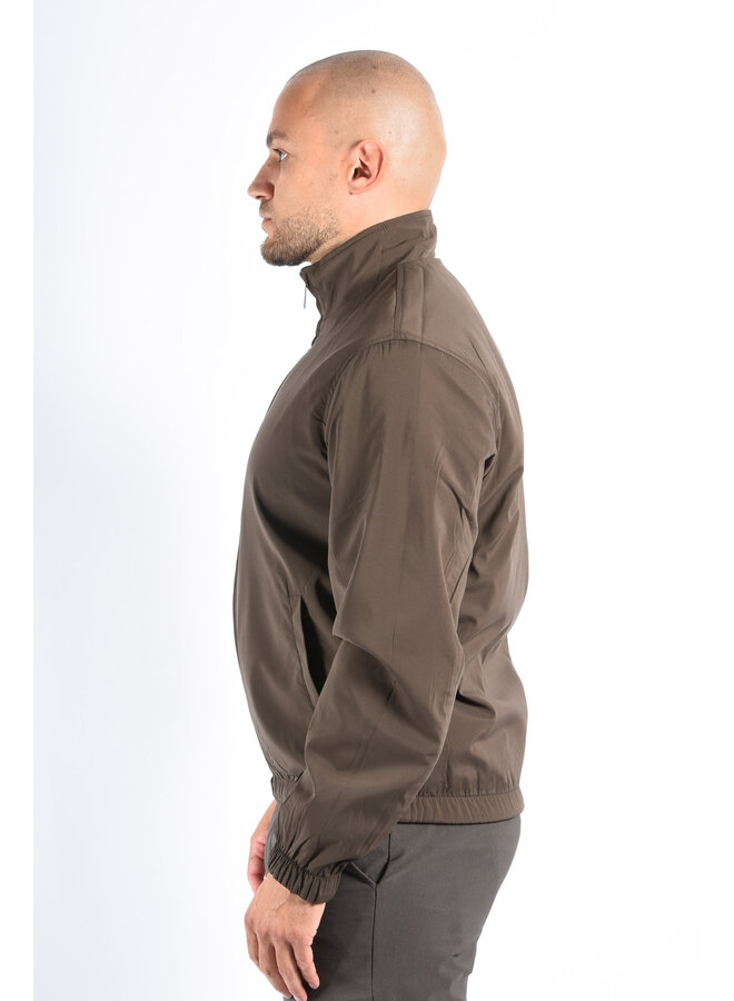 Premium Reversible Insulated Jacket "Vazio" Black / Deep Brown