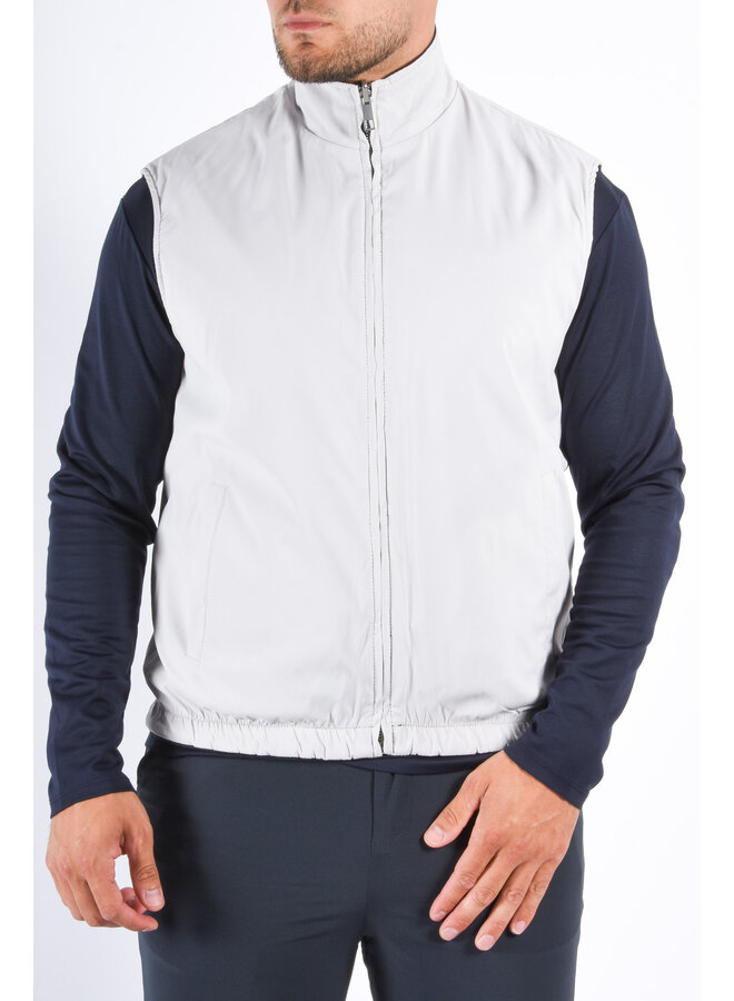 Premium Reversible Insulated Bodywarmer "Varallo" Deep Blue / Light Grey