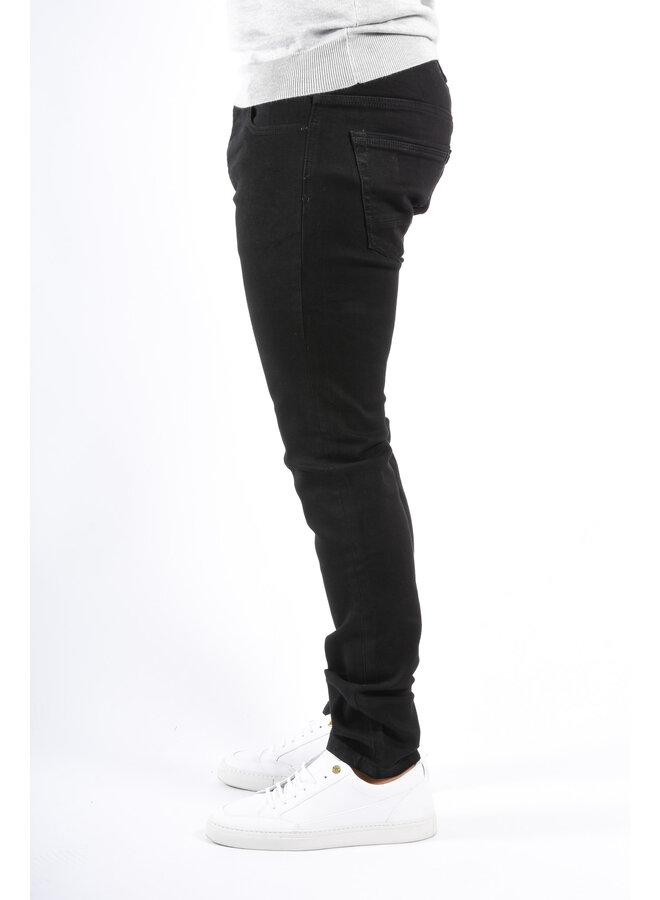 Slim Fit Stretch Jeans “Vialli” Black