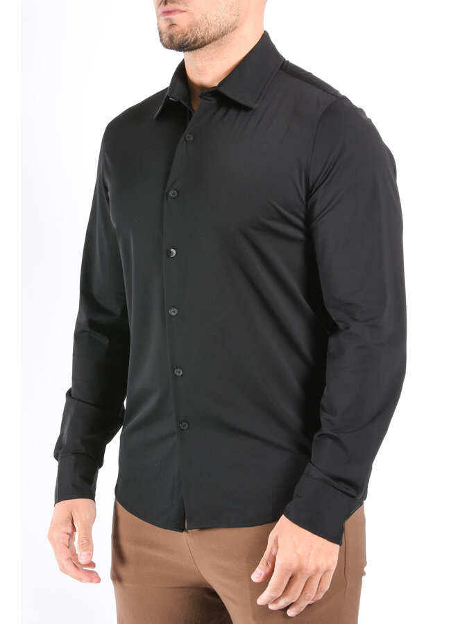 Premium Dynamic 4-way Stretch Shirt Black