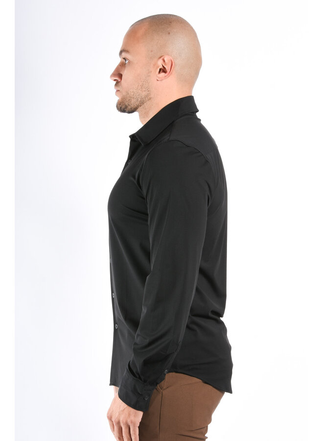 Premium Dynamic 4-way Stretch Shirt Black