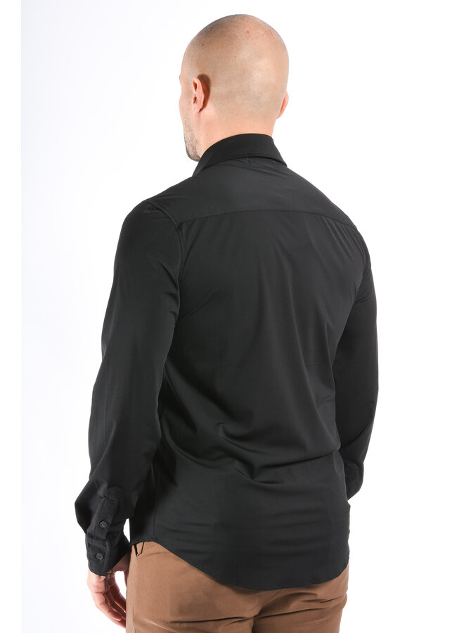 Premium Dynamic 4-way Stretch Shirt Black
