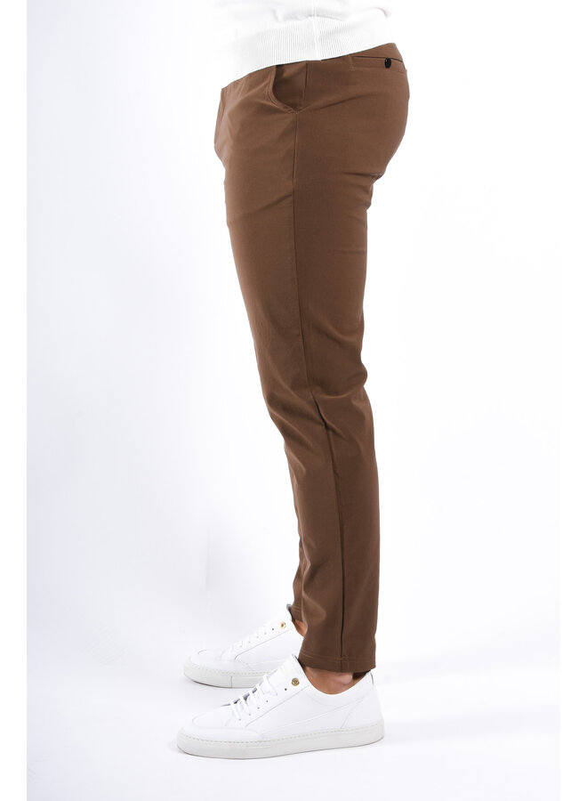 Premium Stretch Trousers “Rocco” Brown