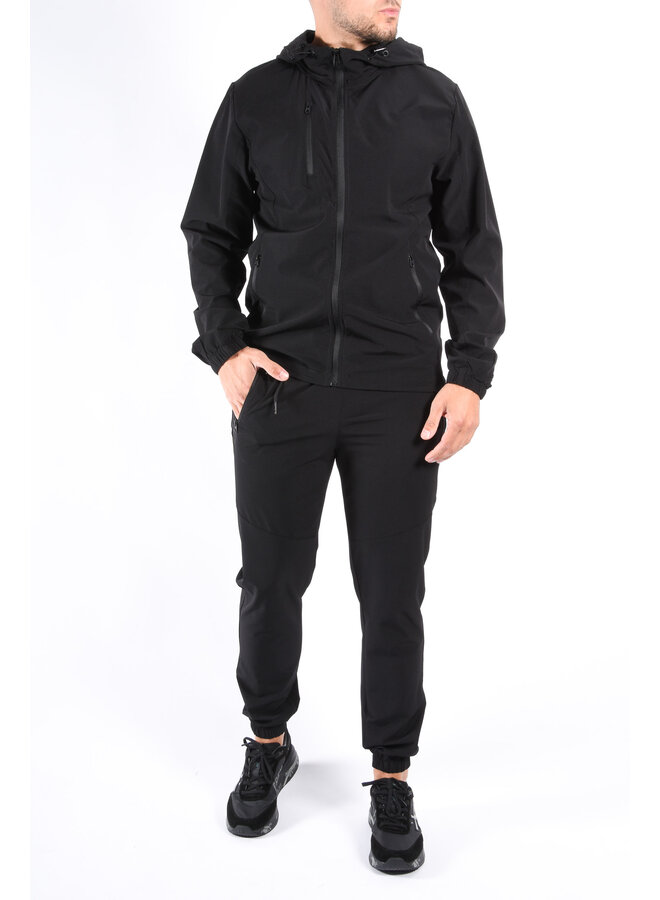 Dynamic  Stretch Tracksuit  “Aero” Black