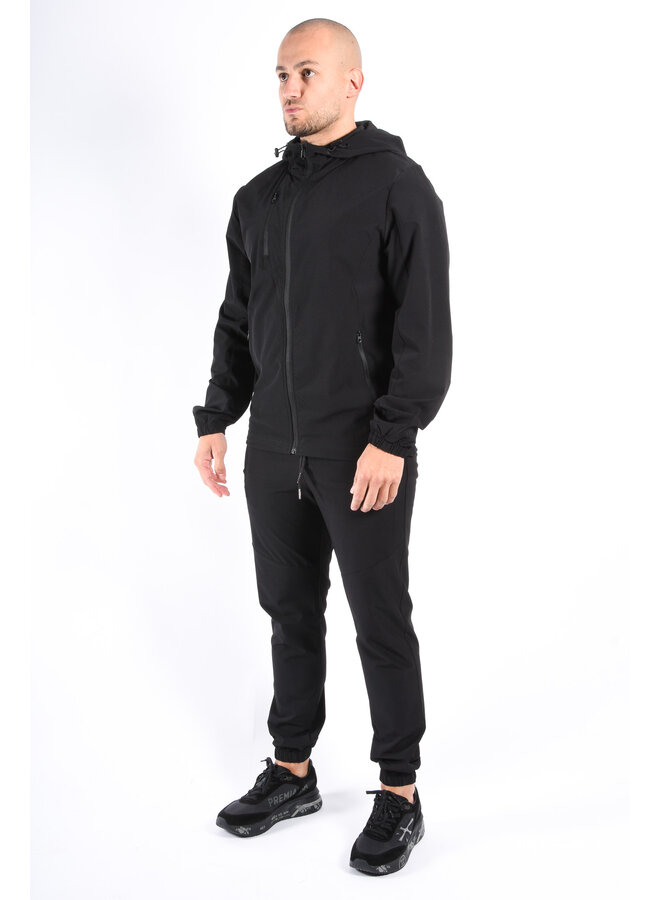 Dynamic  Stretch Tracksuit  “Aero” Black