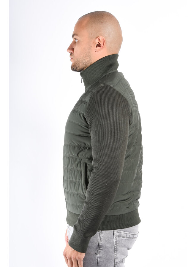 Hybrid Down Jacket “Mazio” Green