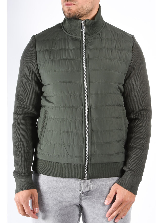 Hybrid Down Jacket “Mazio” Green