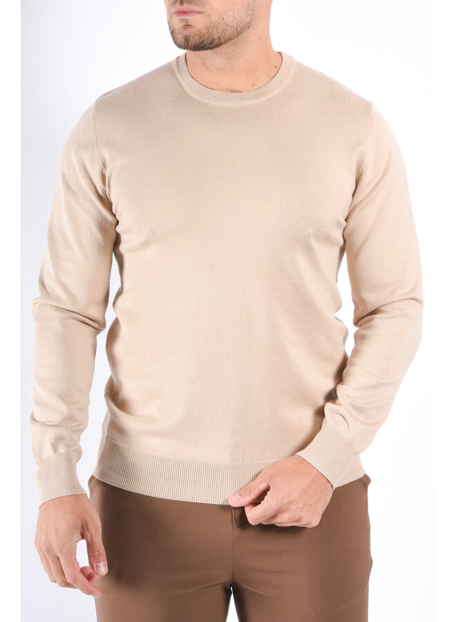 Knitwear Sweater “Eliano” Beige