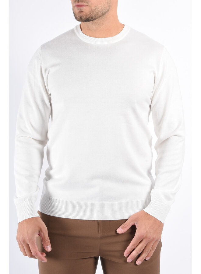 Knitwear Sweater “Eliano” White