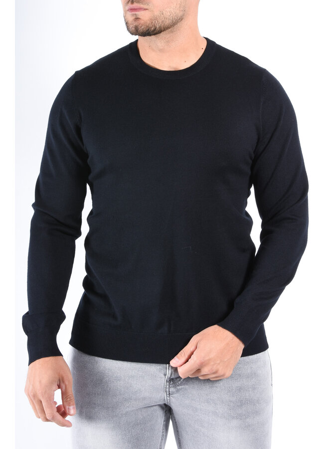 Knitwear Sweater “Eliano” Deep Blue