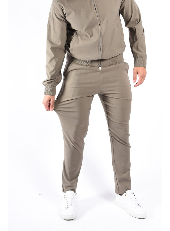 Premium Tech Suit “Milan” Stone Green