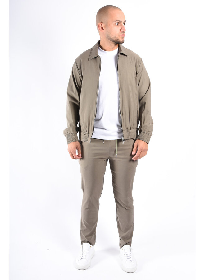 Premium Tech Suit “Milan” Stone Green