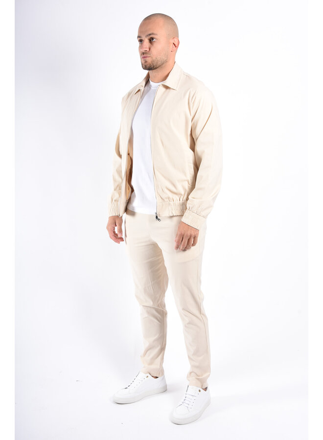 Premium Tech Suit “Milan” Beige
