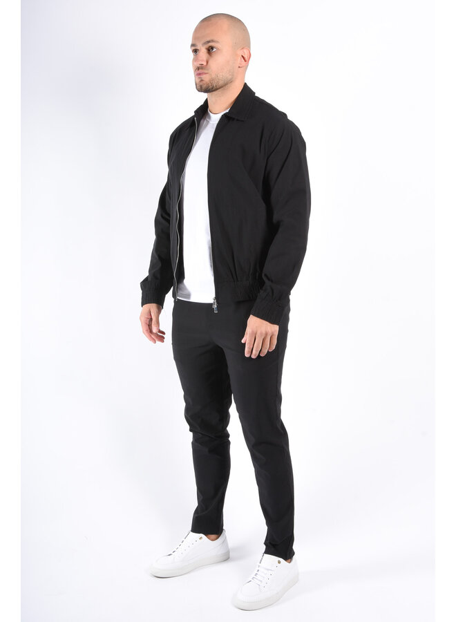 Premium Tech Suit “Milan” Black