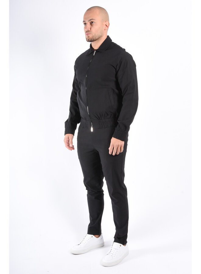 Premium Tech Suit “Milan” Black
