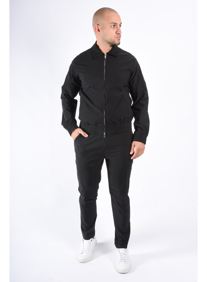 Premium Tech Suit “Milan” Black