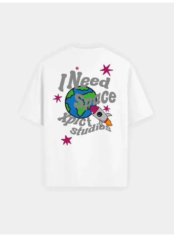 XPLCT STUDIOS AW25 - Rocket Tee - White