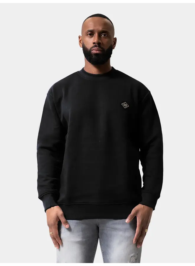 XPLCT STUDIOS AW25 - Plate Crewneck - Black