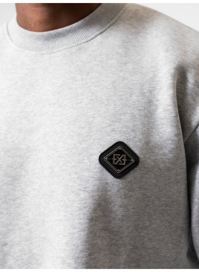 XPLCT STUDIOS AW25 - Plate Crewneck - Grey
