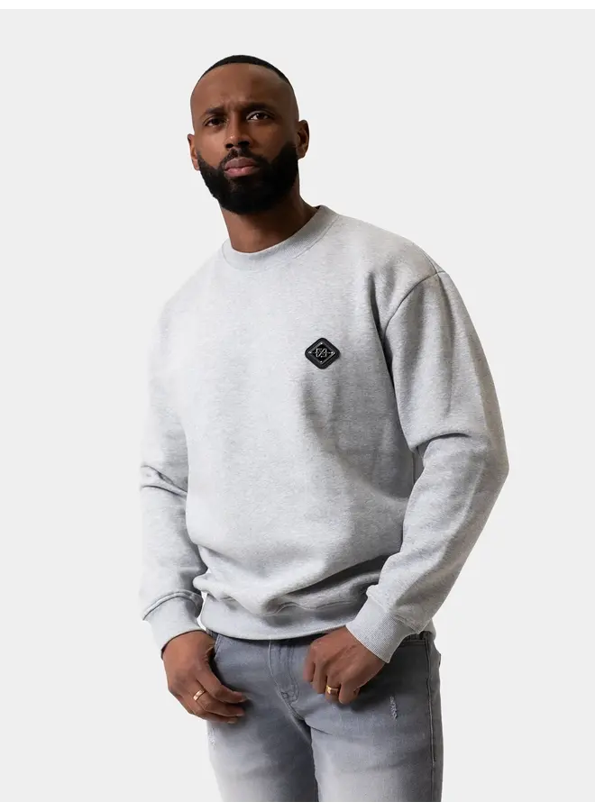 XPLCT STUDIOS AW25 - Plate Crewneck - Grey