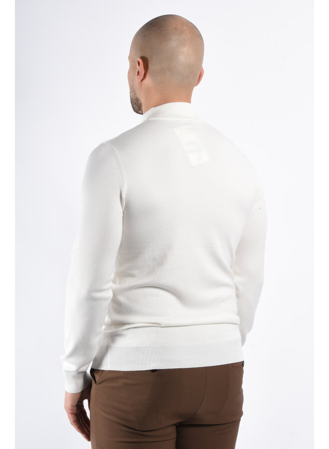Knit Turtleneck White