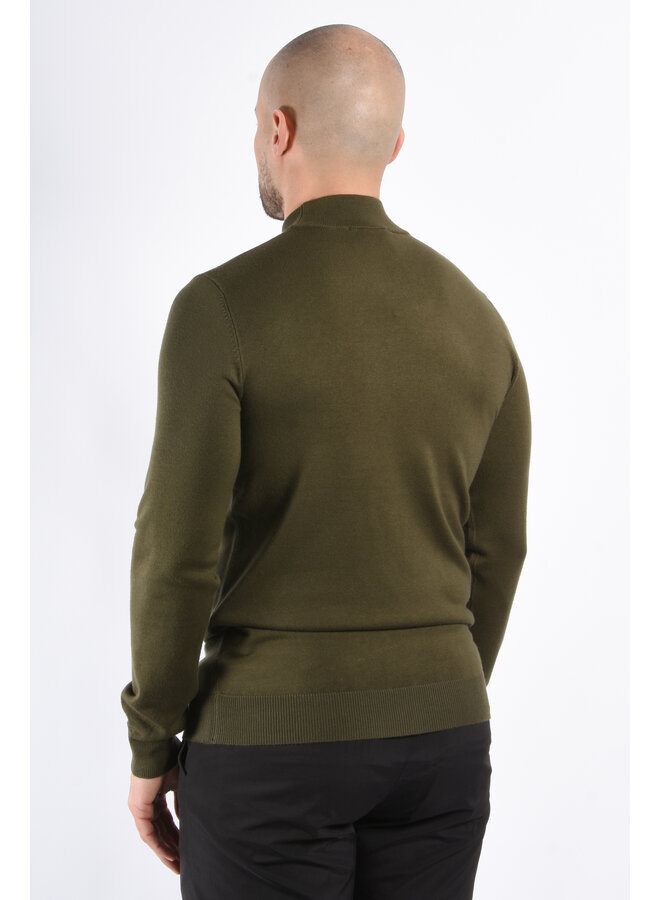 Knit Turtleneck Deep Green