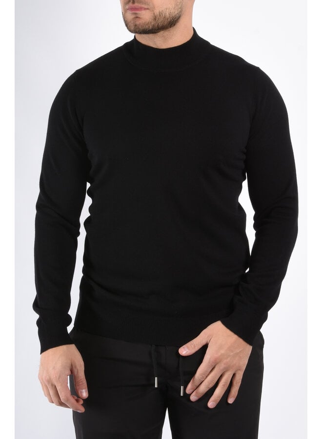 Knit Turtleneck Black