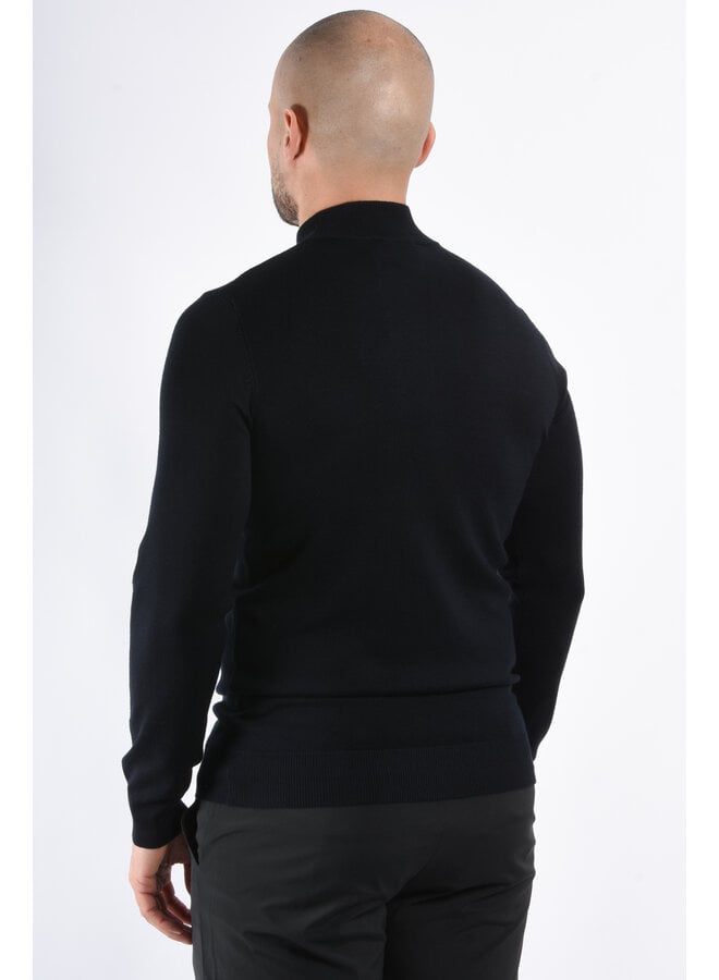 Knit Turtleneck Deep Blue