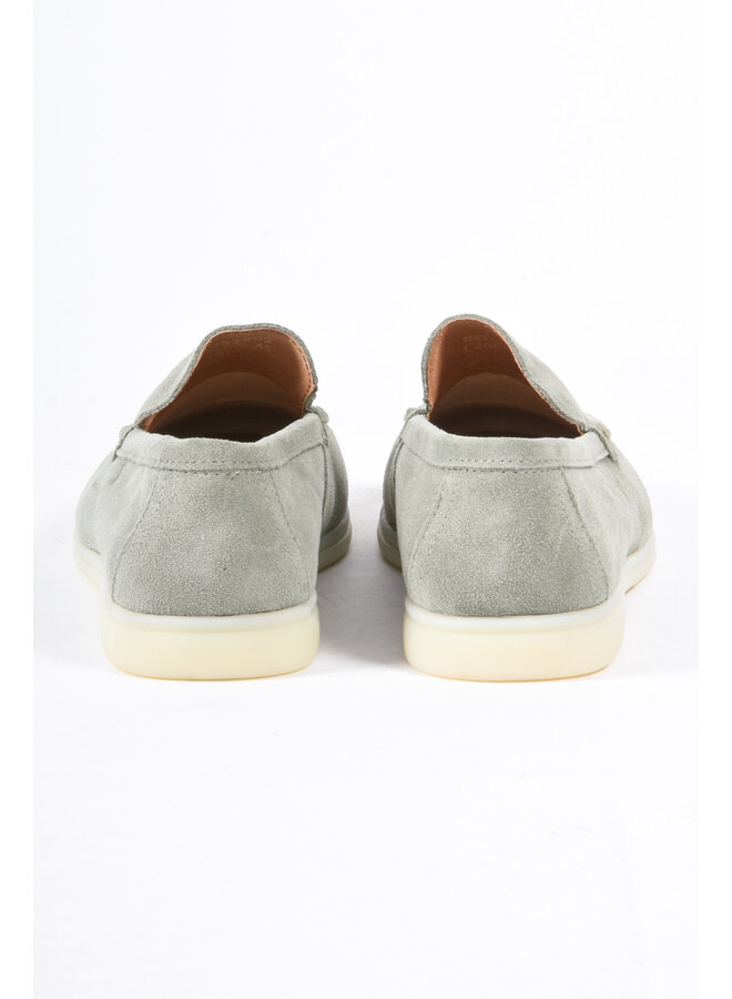 Premium Suède loafers “Santino 2.0” Pistachio Green