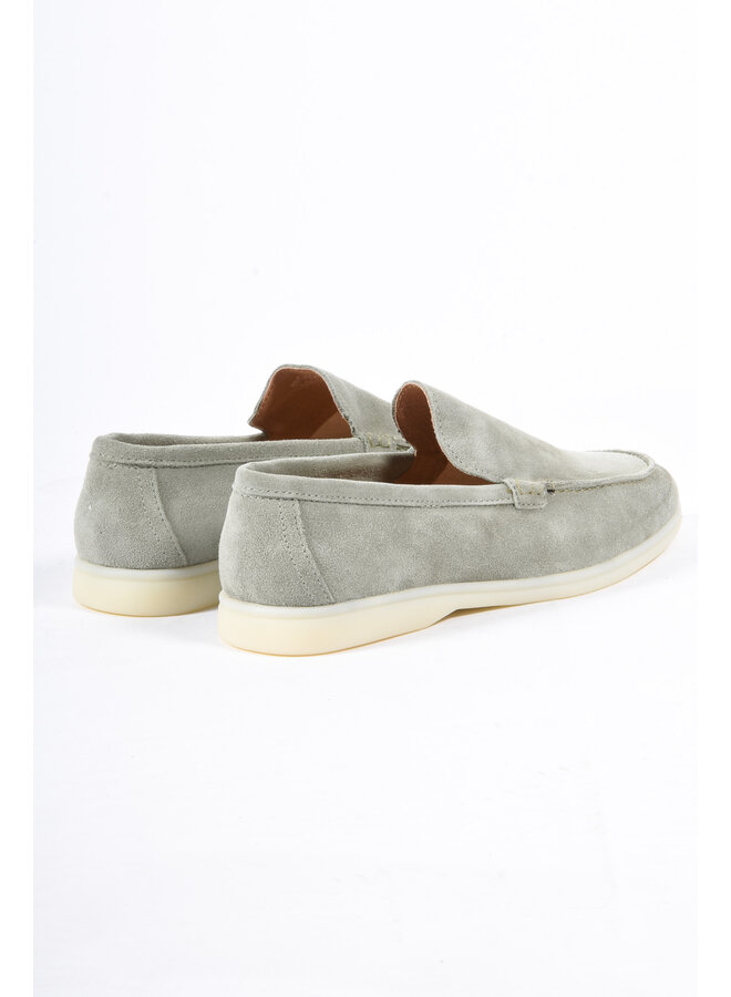 Premium Suède loafers “Santino 2.0” Pistachio Green