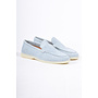 Premium Suède loafers “Santino 2.0” Baby Blue